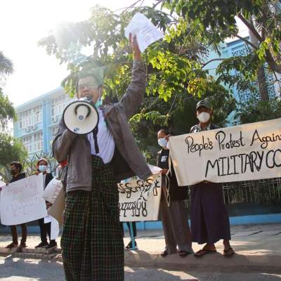 Myanmar Blocks Facebook Access After Online Protests of Military Coup