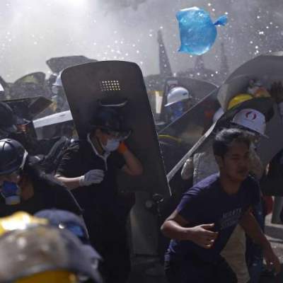 Police in Myanmar occupy hospitals as unions call for national strike