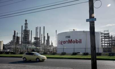 The ExxonMobil Baton Rouge Refinery in Baton Rouge, La. on May 15, 2021. (Kathleen Flynn/Reuters)