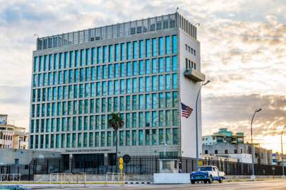 Daniel Avram/Getty Images/iStockphoto The U.S. Embassy in Havana, Cuba. Daniel Avram/Getty Images/iStockphoto