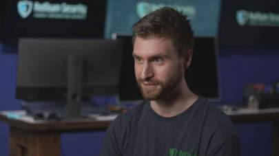 Photo: ABC NEWS - Brian Halbach, a security consultant at RedTeam Security, tells "Nightline" about his work helping companies defend themselves from cyberattacks.