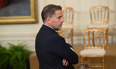 Hunter Biden attends a Presidential Medal of Freedom ceremony honoring 17 recipients, in the East Room of the White House in Washington, on July 7, 2022. (Saul Loeb/AFP via Getty Images)