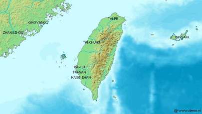 Taiwan Map