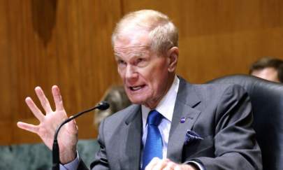 NASA Administrator Bill Nelson testifies during a Senate Appropriations Subcommittee on NASA's fiscal year 2022 budget request at the Dirksen Senate Office Building in Washington, on June 15, 2021. (Kevin Dietsch/Getty Images)