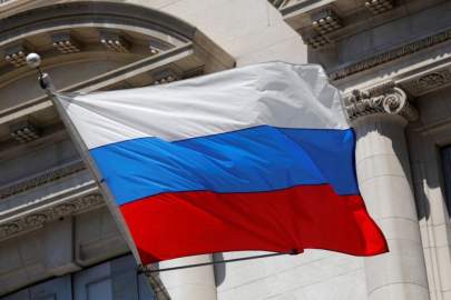 A Russian flag flies outside the Consulate General of the Russian Federation in New York. REUTERS/Andrew KellyREUTERS