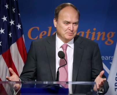 © Mark Wilson/Getty Russian Ambassador to the United States Anatoly Antonov pictured in Washington, DC.