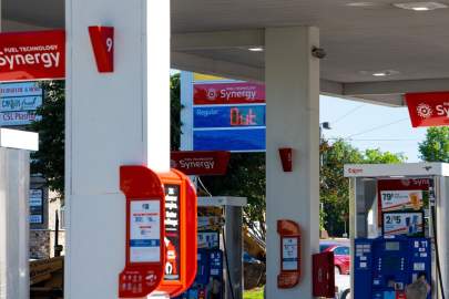 An Exxon station in Madison, Tenn., in the wake of the cyberattack told customers that it was out of gas Thursday. PHOTO: LAURA THOMPSON FOR THE WALL STREET JOURNAL