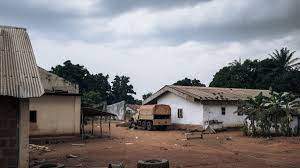 FILE - A truck of the Wagner Group, a Russian private military organization, is seen Feb. 3, 2021, in the looted Central African Republic army base of Bangassou, attacked by rebels Jan. 3, 2021. A potential deal would bring up to 1,000 Wagner mercenaries to Mali.