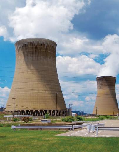 reactor cooling stacks